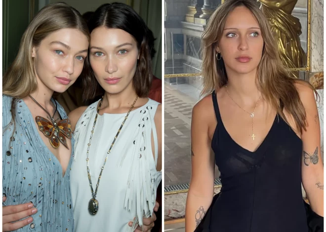 Supermodeles Hadidas atklājušas, ka viņām ir pusmāsa