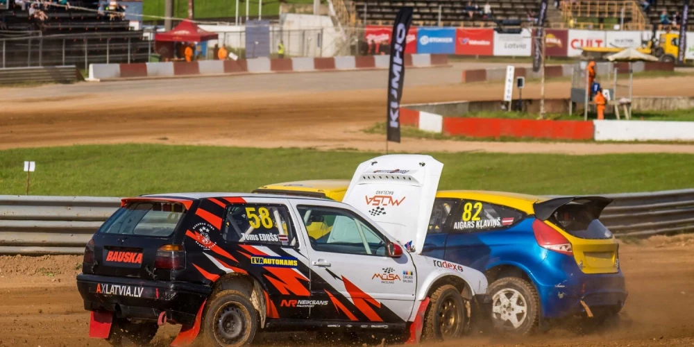 Eiropas autokrosa čempionāta posms Bauskā.