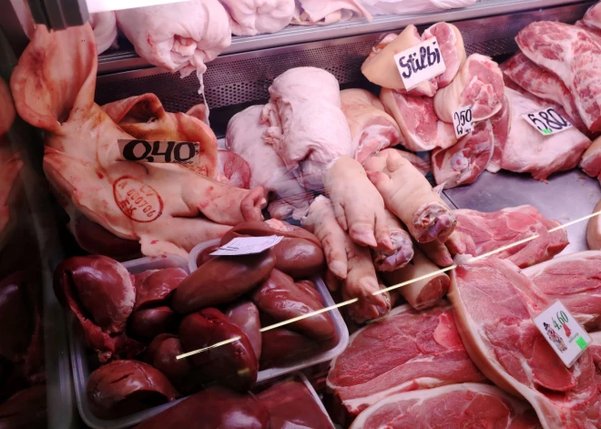 Cūkgaļas cena Latvijā joprojām augstāka nekā Eiropas Savienībā vidēji