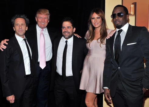 Donalds Tramps ar Diddy vienā pasākumā 2011. gadā.