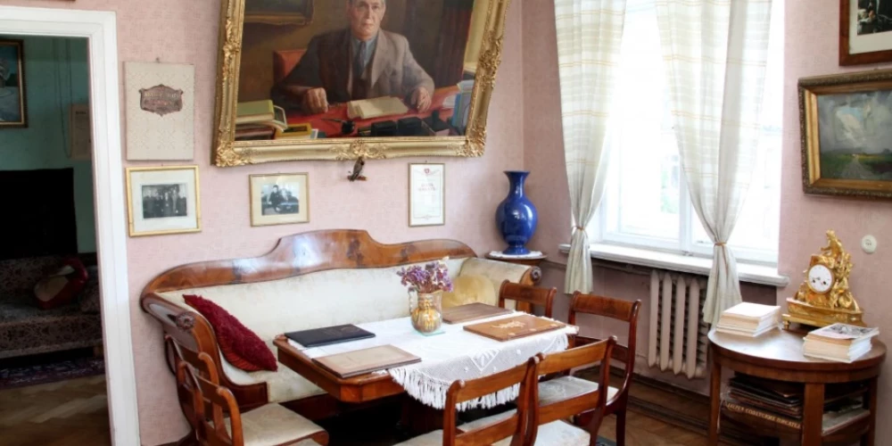 Andreja Upīša memoriālajā muzejā.