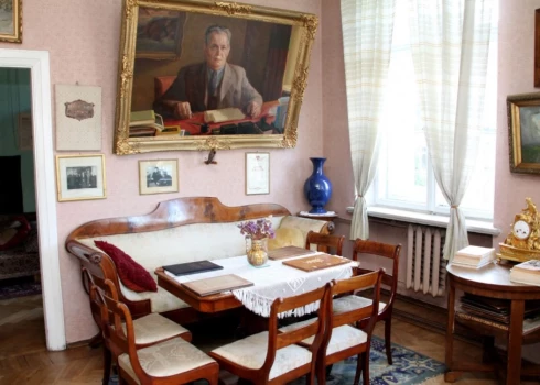 Andreja Upīša memoriālajā muzejā.