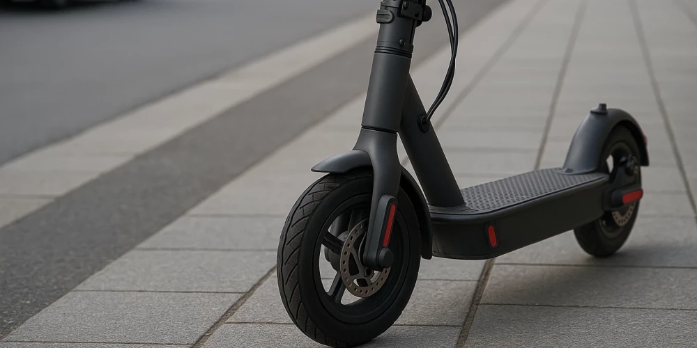 В полиции отмечают: хотя они не планируют усиливать контроль за самокатами, при ежедневном надзоре за движением с июля будут обращать внимание на наличие у электрических самокатов полиса OCTA. 