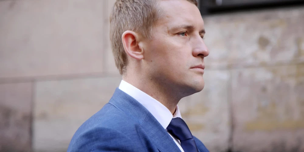 Partijas "Latvijas Krievu savienība" pārstāvis Andrejs Pagors