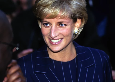 Принцесса Диана в 1996 году.