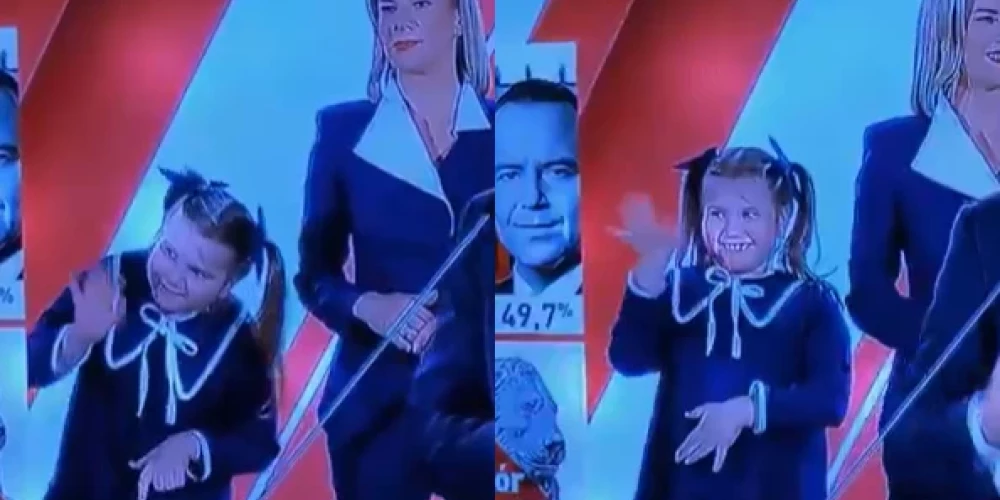 Īstā vakara zvaigzne - Karola Navrocka meita Kasja.