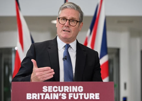 Britu premjerministrs Kīrs Stārmers.