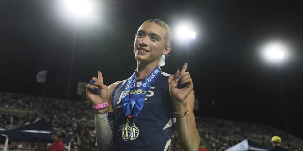 16 gadus vecā AB Ernandesa, kura piedzima kā zēns, izcīnīja divas zelta un vienu sudraba medaļu.