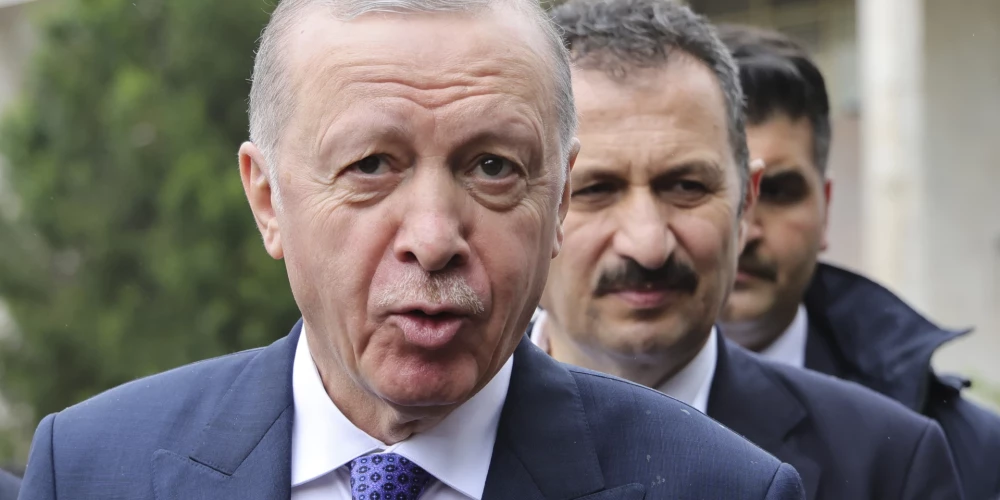 Turcijas prezidents Redžeps Tajips Erdogans. 