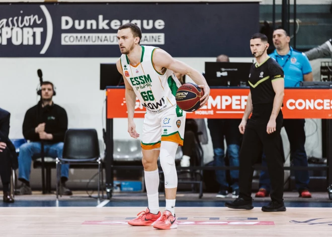 Zorikam astoņi punkti, "Le Portel" komandai sasniedzot pārspēļu finālu