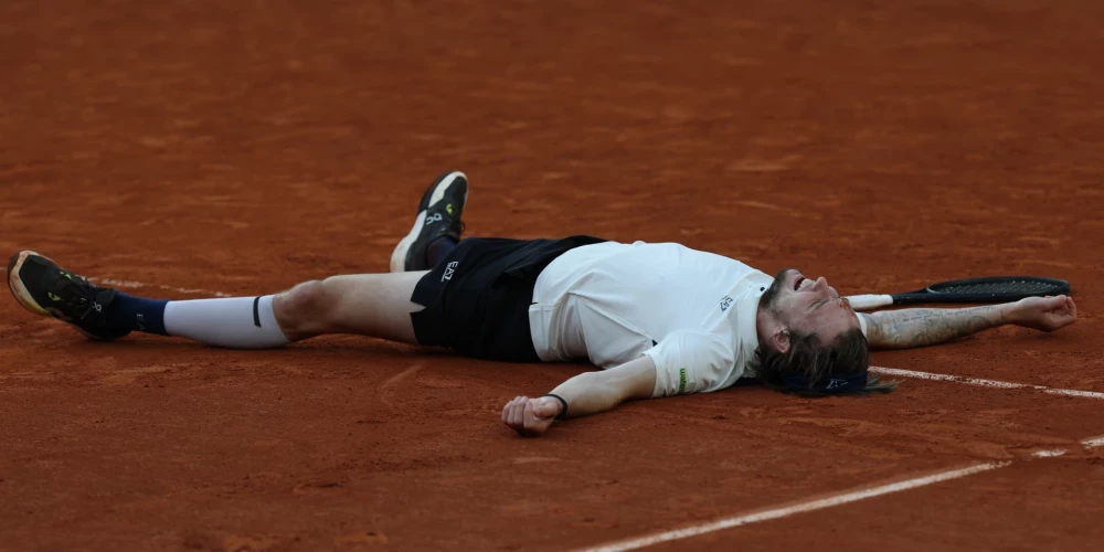 Kazahstānas pārstāvis Aleksandrs Bubļiks kļuvis par pirmo šīs valsts tensistu, kurš iekļuvis "Grand Slam" turnīra ceturtdaļfinālā.