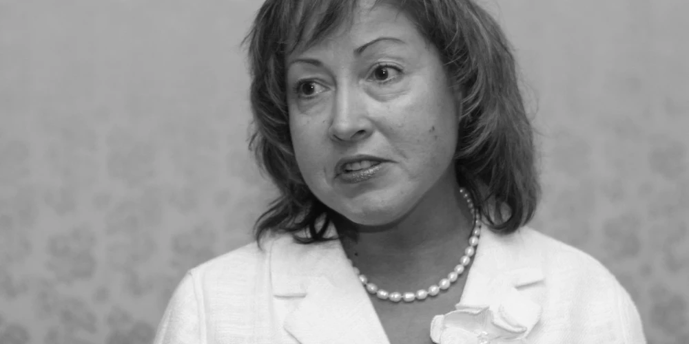 Ārste psihiatre Liesma Baltā (1956-2025). Foto: LETA