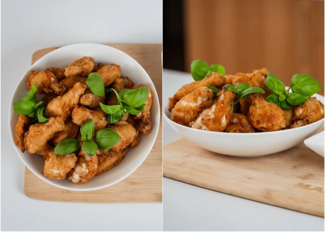 Lauris Aleksejevs iesaka kraukšķīgo vistas spārniņu recepti: "Ļaujiet bērniem brīvlaikā arī pašiem kaut ko pagatavot"