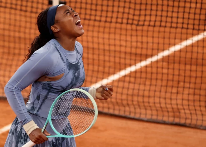 Gofa atgūstas un otro gadu pēc kārtas spēlēs "Roland Garros" pusfinālā; Buasonas varoņdarbi turpinās