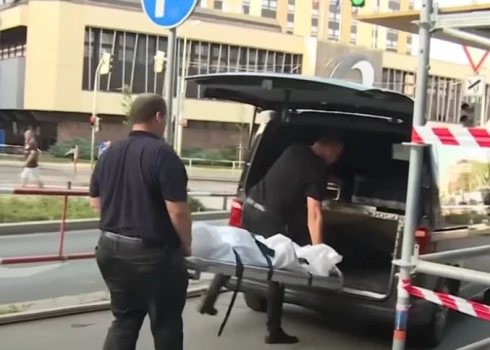 Ekrānuzņēmums no Čehijas televīzijas reportāžas