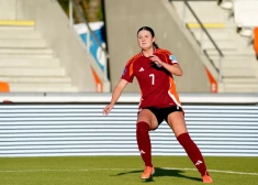 ASV dzīvojošā Latvijas izlases aizsardze Mairna: slavē valstsvienības galveno treneri un skaidro atšķirības ar NCAA futbolu