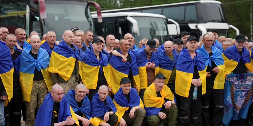 Пленные, вернувшие в Украину по обмену 25 мая 2025 года.