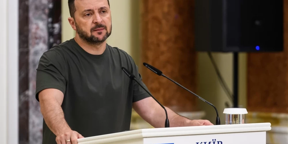 Ukrainas prezidents Volodimirs Zelenskis.