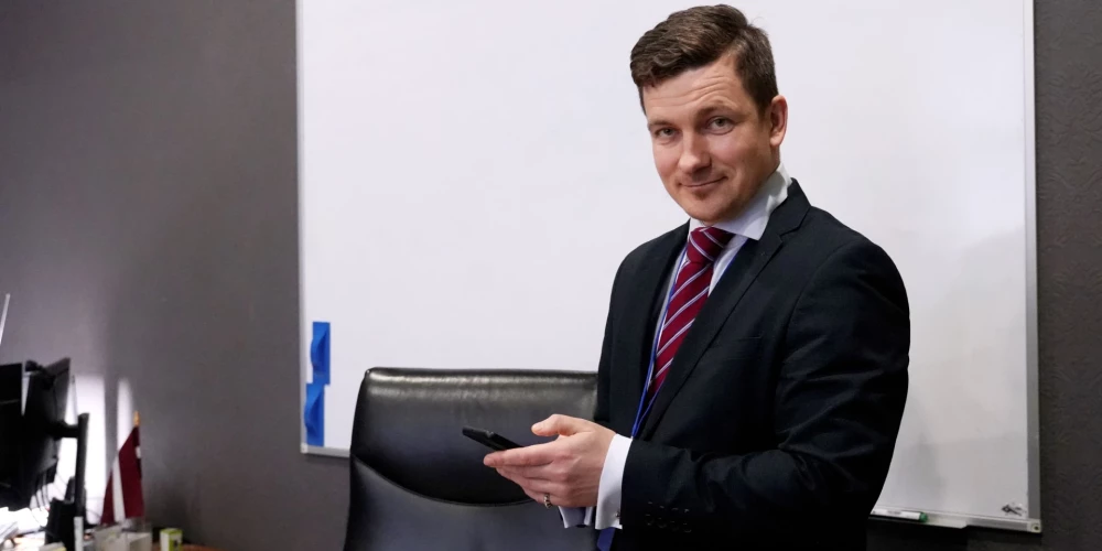 Rīgas pilsētas Vēlēšanu komisijas priekšsēdētājs Māris Zviedris.