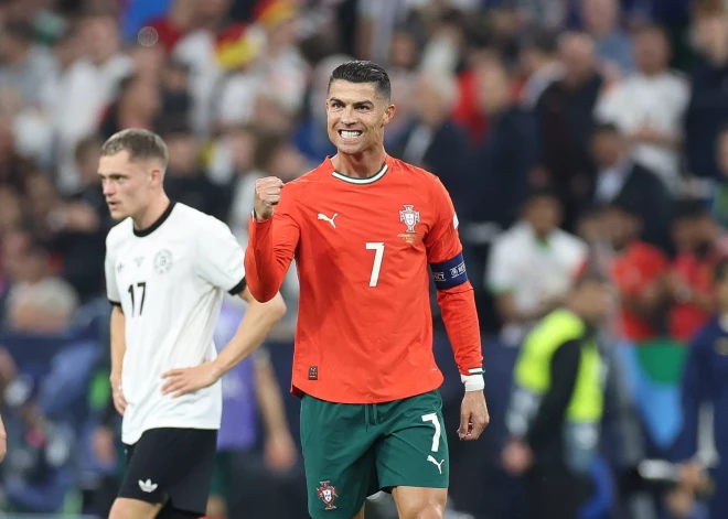 Krištianu Ronaldu vārti ieved Portugāli UEFA Nāciju līgas finālā