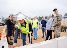 Nacionālie bruņotie spēki uzsāk piektās kazarmas būvniecību "Ādažu" militārajā bāzē
