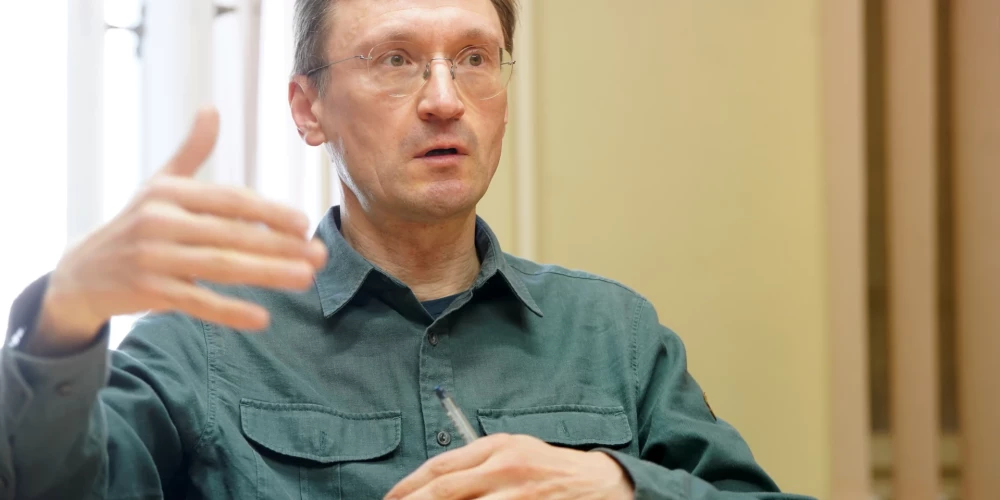 Pētījumu centra "SKDS" direktors Arnis Kaktiņš.