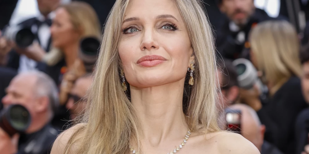 Andželina Džolija Kannu kinofestivālā šā gada 16. maijā.