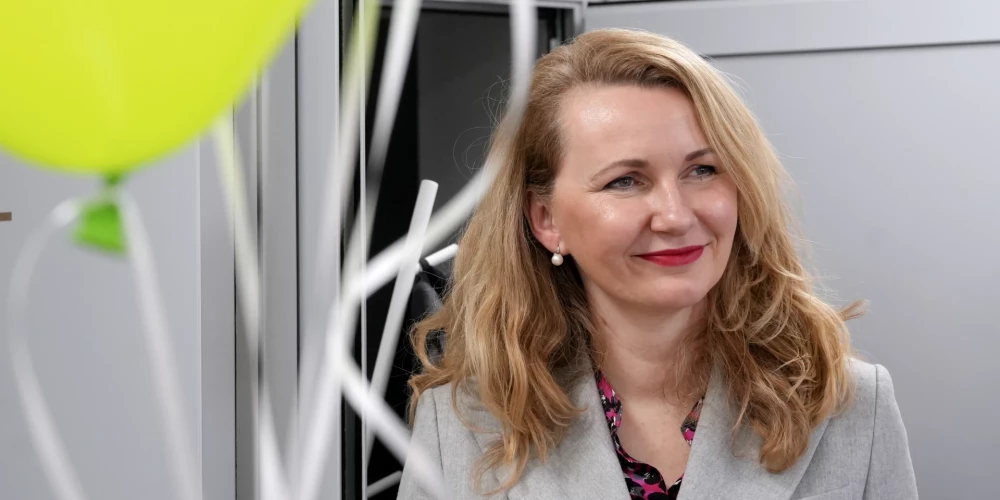 Tieslietu ministre Inese Lībiņa-Egnere.
