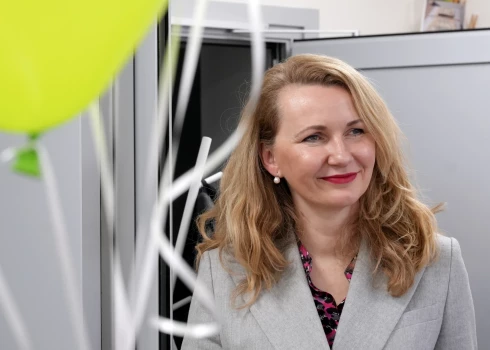 Tieslietu ministre Inese Lībiņa-Egnere.