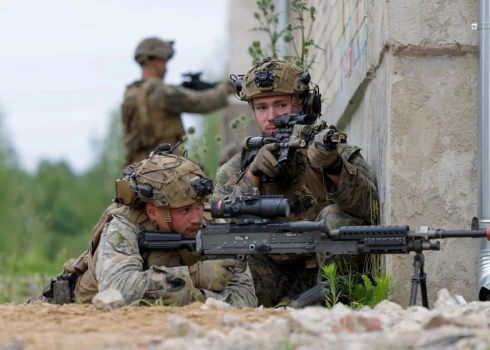 Līdz 20.jūnijam Baltijas jūras reģionā norisinās plaša mēroga ikgadējās starptautiskās militārās mācības "Baltic Operations 2025" jeb "BALTOPS 25" (foto: Nacionālie bruņotie spēki)