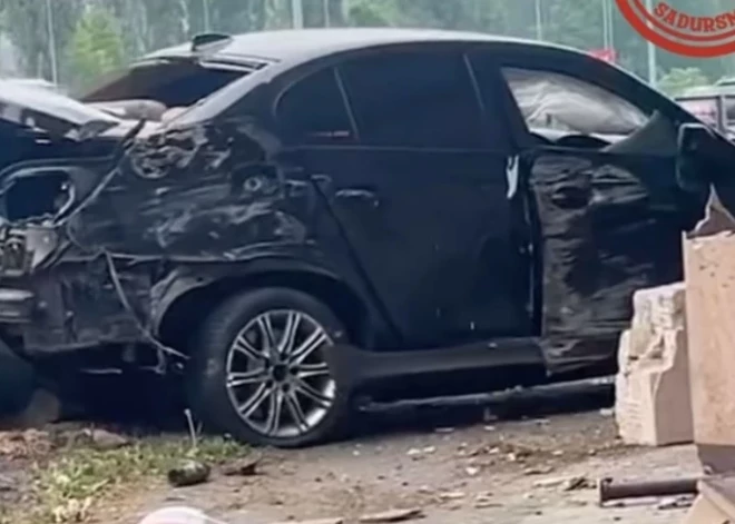 Подробности ДТП в Плявниеках: виновником стал 20-летний водитель BMW без прав