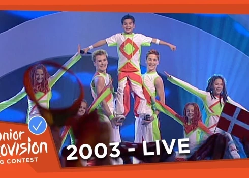 В 2003 году Латвию на "Детском Евровидении" представлял Дзинтарс Чича, который занял 9-е место.