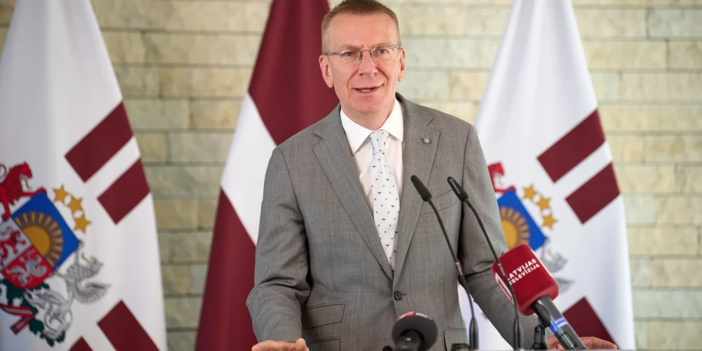 Valsts prezidents Edgars Rinkēvičs.