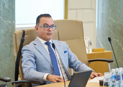 Министр здравоохранения Хосам Абу Мери.