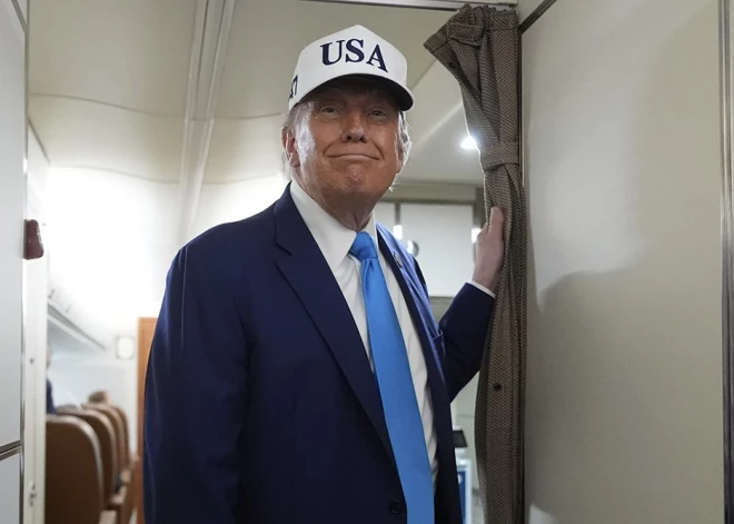 Tramps komentē iespējamās sankcijas pret Krieviju: "Lēmums būs atkarīgs no manis, tā ir mana izvēle"