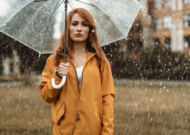 В воскресенье по всей территории Латвии ожидаются дожди