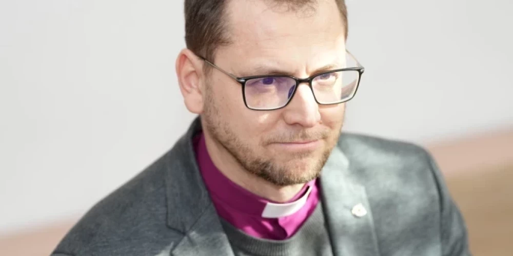 Новый архиепископ Латвийской евангелическо-лютеранской церкви Риналд Грантс.