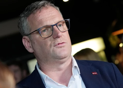  "Progresīvo" saraksta līderis un Rīgas mēra amata kandidāts Viesturs Kleinbergs.