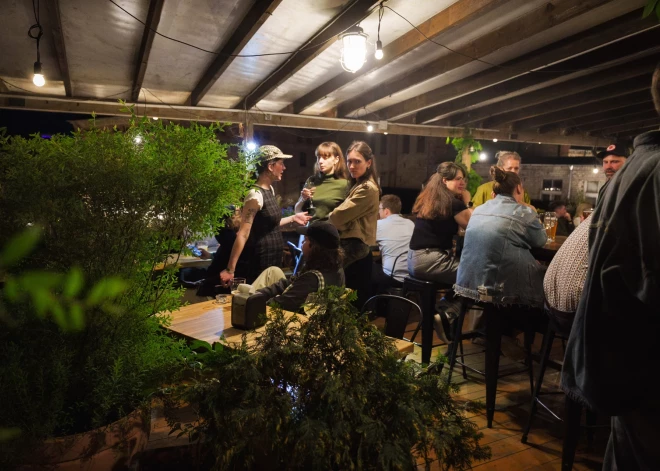 Partijas "Progresīvie" biedri un atbalstītāji.