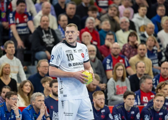 Dainis Krištopāns sekmē "Melsungen" trešo vietu Vācijas bundeslīgā