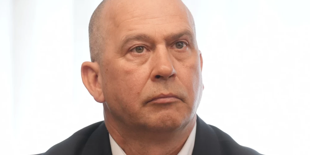 Biedrības "Zemnieku saeima" valdes priekšsēdētājs Juris Lazdiņš.
