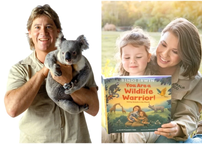 Šokējošs mirklis Austrālijas zoodārzā: Stīva Ērvina četrus gadus vecā mazmeita grib darīt to pašu, ko slavenais opis