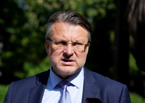 Opozīcijas frakciju līderis Ainārs Šlesers (LPV). 