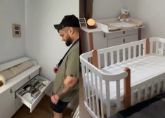 VIDEO: gaidībās esošā influencere Elīna Pakalne atrāda bērnistabu