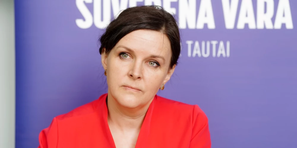 Politiskā spēka "Suverēnā vara" valdes priekšsēdētāja Jūlija Stepaņenko. 