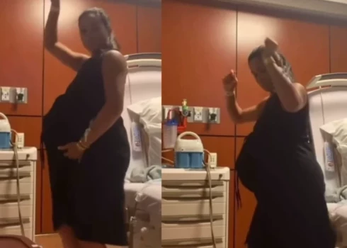 Meganas Mārklas video no dzemdību palātas izraisījis dažādus viedokļus.