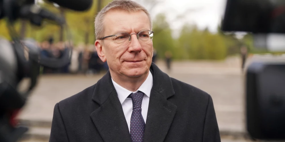 Valsts prezidents Edgars Rinkēvičs. 