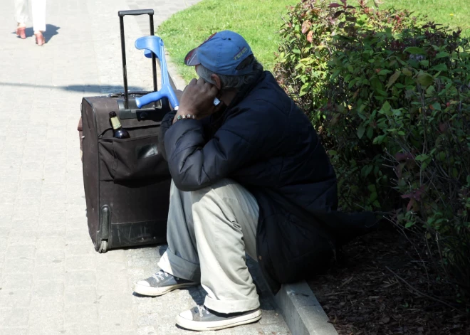 Рижские власти пытаются убрать с улиц бездомных. Успехи в этом деле пока не впечатляют