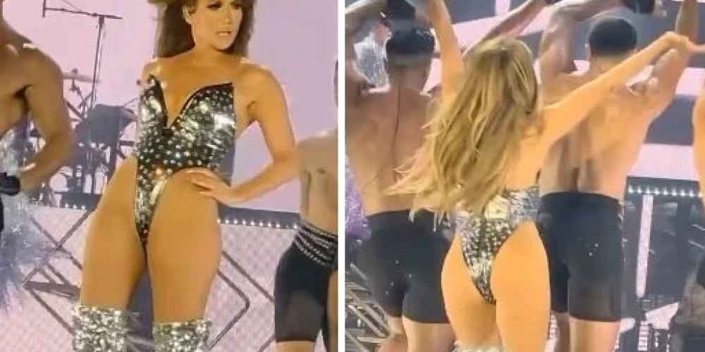Dženifera Lopesa "World Pride" koncertā Vašingtonā.
