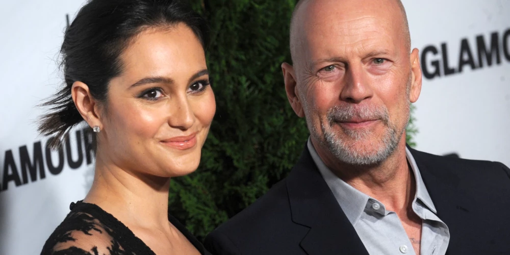 Emma Heminga-Villisa un Brūss Villiss 2014. gada novembrī.